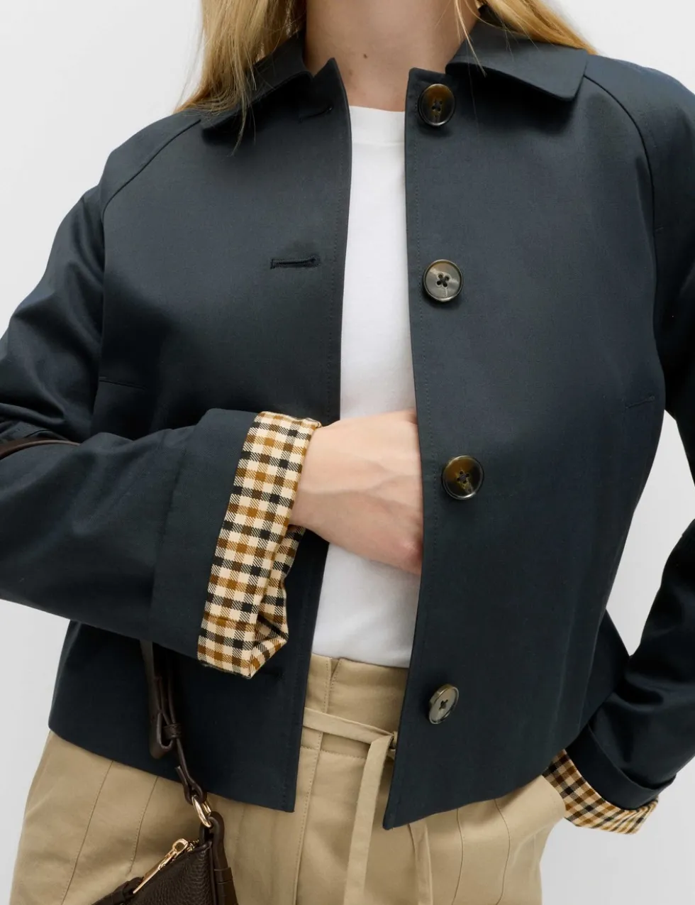 Pure Cotton Short Car Coat