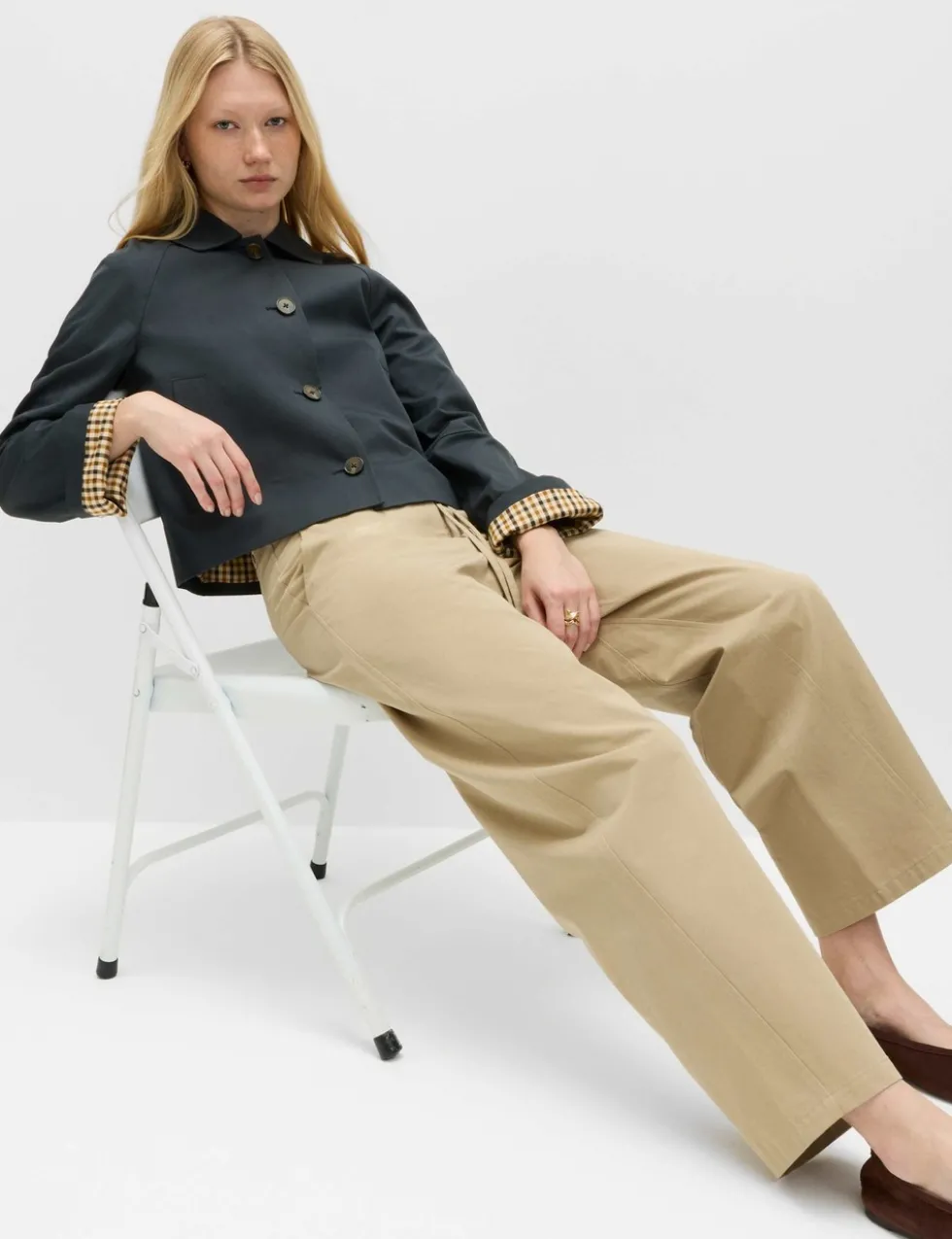 Pure Cotton Short Car Coat