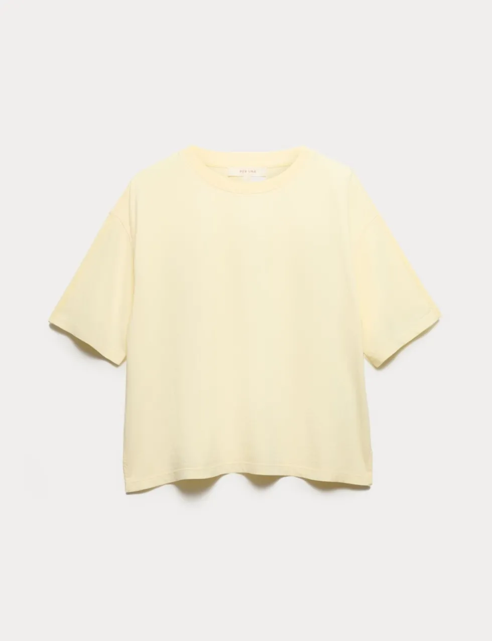 Pure Cotton Short Sleeve Boxy T-Shirt