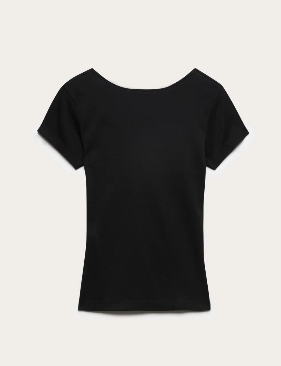 Pure Cotton Short Sleeve Ballet Back T-Shirt