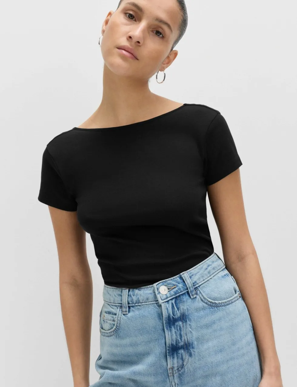 Pure Cotton Short Sleeve Ballet Back T-Shirt