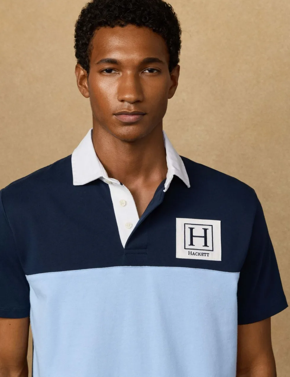 Pure Cotton Short Sleeve Rugby Shirt