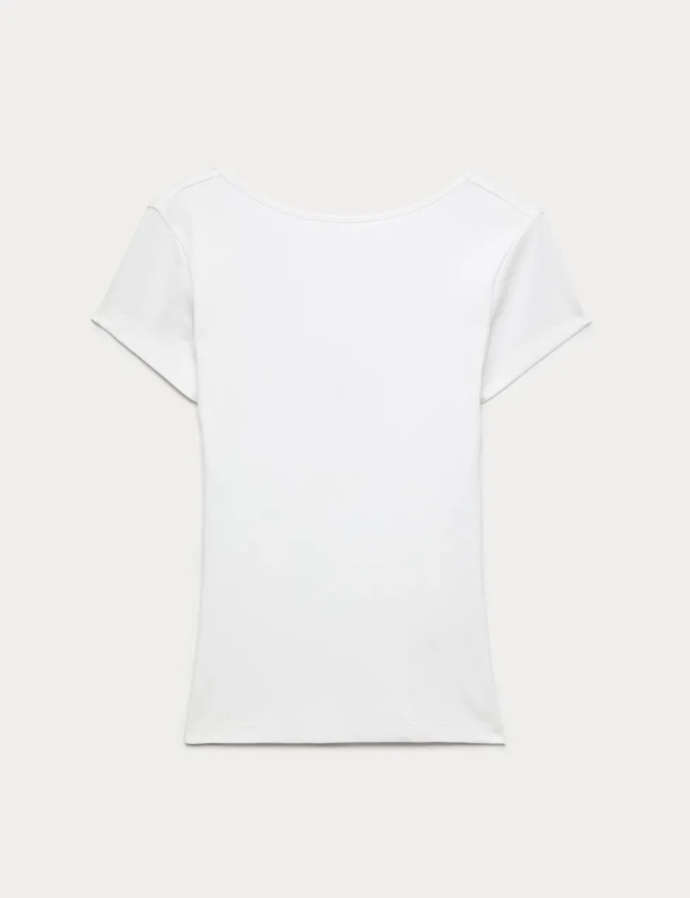Pure Cotton Short Sleeve Ballet Back T-Shirt