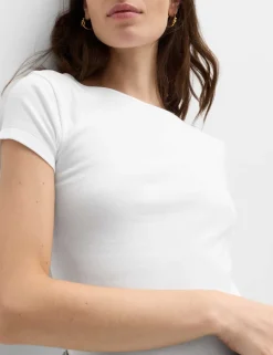 Pure Cotton Short Sleeve Ballet Back T-Shirt
