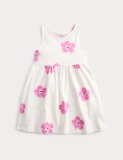 Pure Cotton Sleeveless Dress (2-8 Yrs)