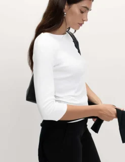 Pure Cotton Slim Fit Top