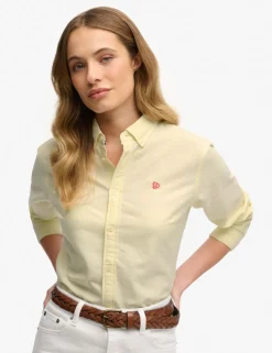 Pure Cotton Slim Oxford Shirt