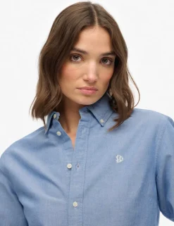 Pure Cotton Slim Oxford Shirt