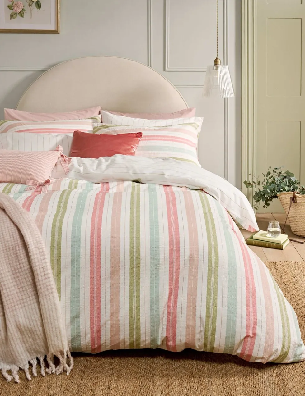Pure Cotton Sophie Striped Bedding Set