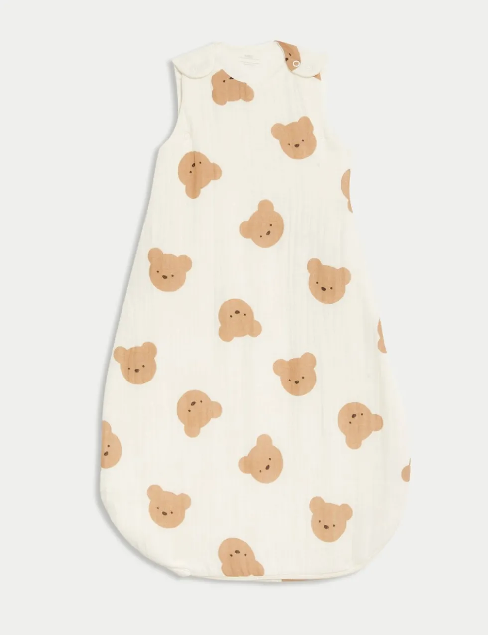 Pure Cotton Spencer Bear™ 2.5 Tog Sleeping Bag (0-3 Yrs)