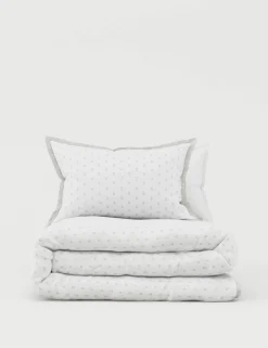 Pure Cotton Spotty Jacquard Bedding Set