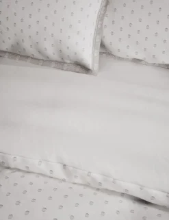 Pure Cotton Spotty Jacquard Bedding Set