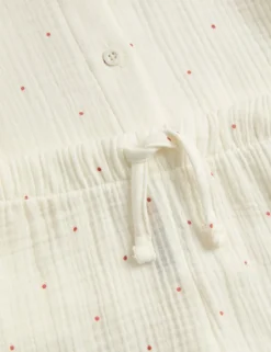 Pure Cotton Spotty Pyjamas (9 Mths - 8 Yrs)