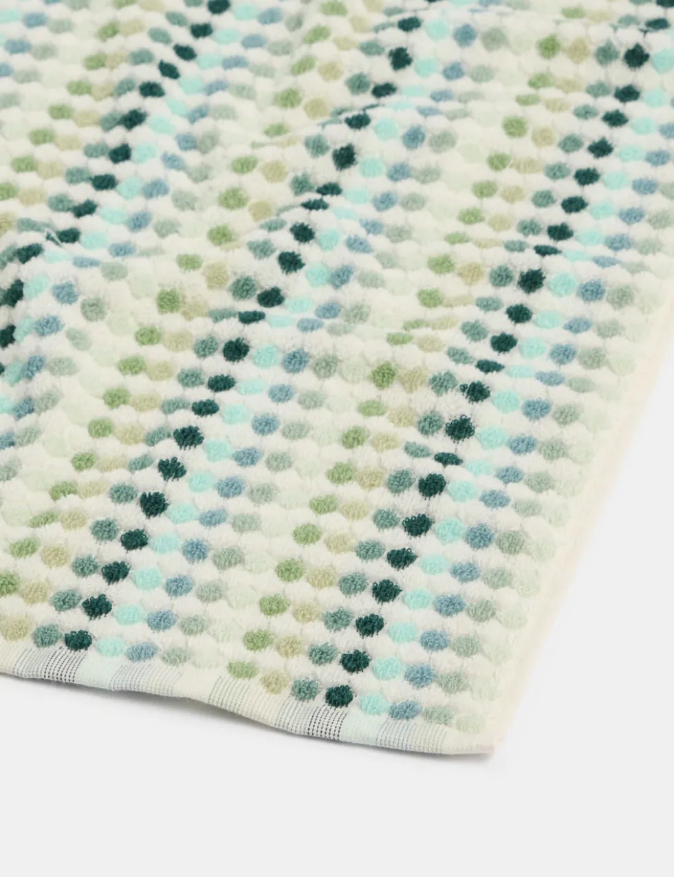 Pure Cotton Spotty Striped Towel