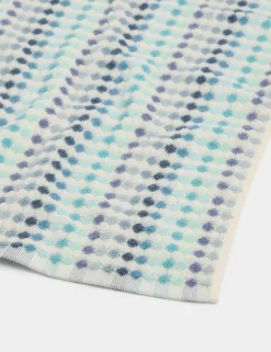 Pure Cotton Spotty Striped Towel