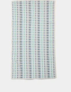 Pure Cotton Spotty Striped Towel