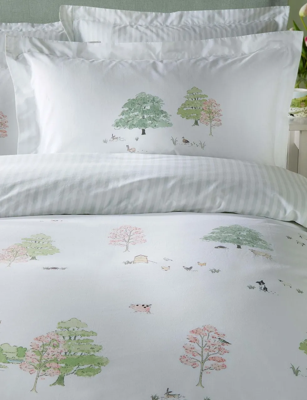 Pure Cotton Spring Cottage Bedding Set
