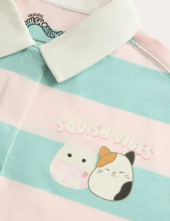 Pure Cotton Squishmallowsâ„¢ Rugby Top (2-10 Yrs)