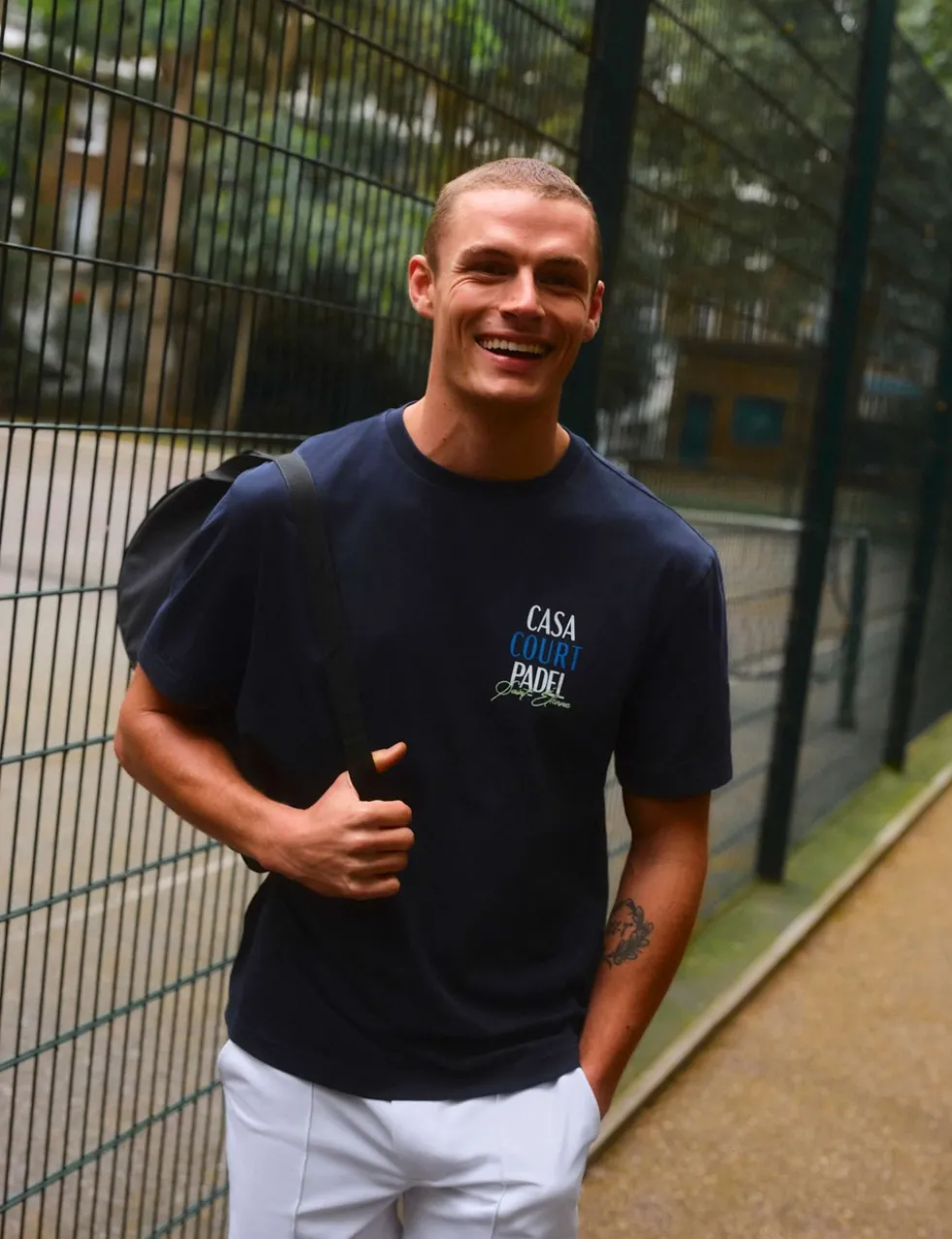 Pure Cotton St Etienne Padel T-shirt