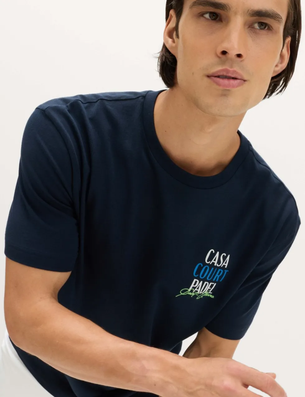 Pure Cotton St Etienne Padel T-shirt