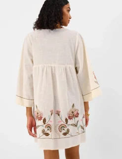 Pure Cotton Statement Embellished Kaftan