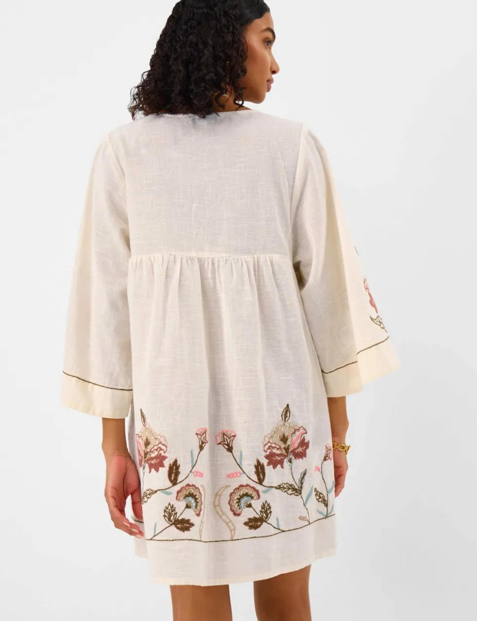 Pure Cotton Statement Embellished Kaftan