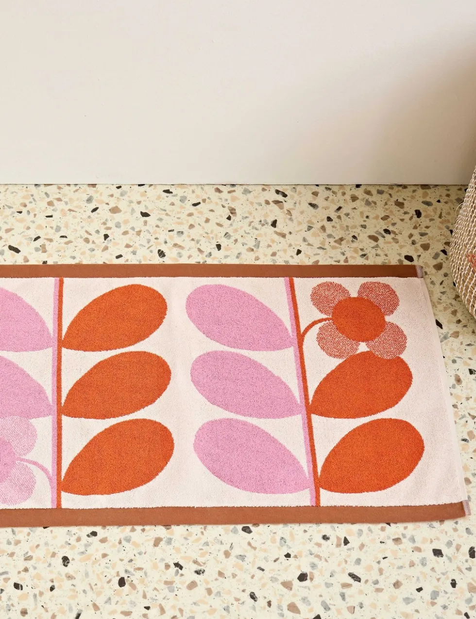 Pure Cotton Stem Bloom Duo Bath Mat