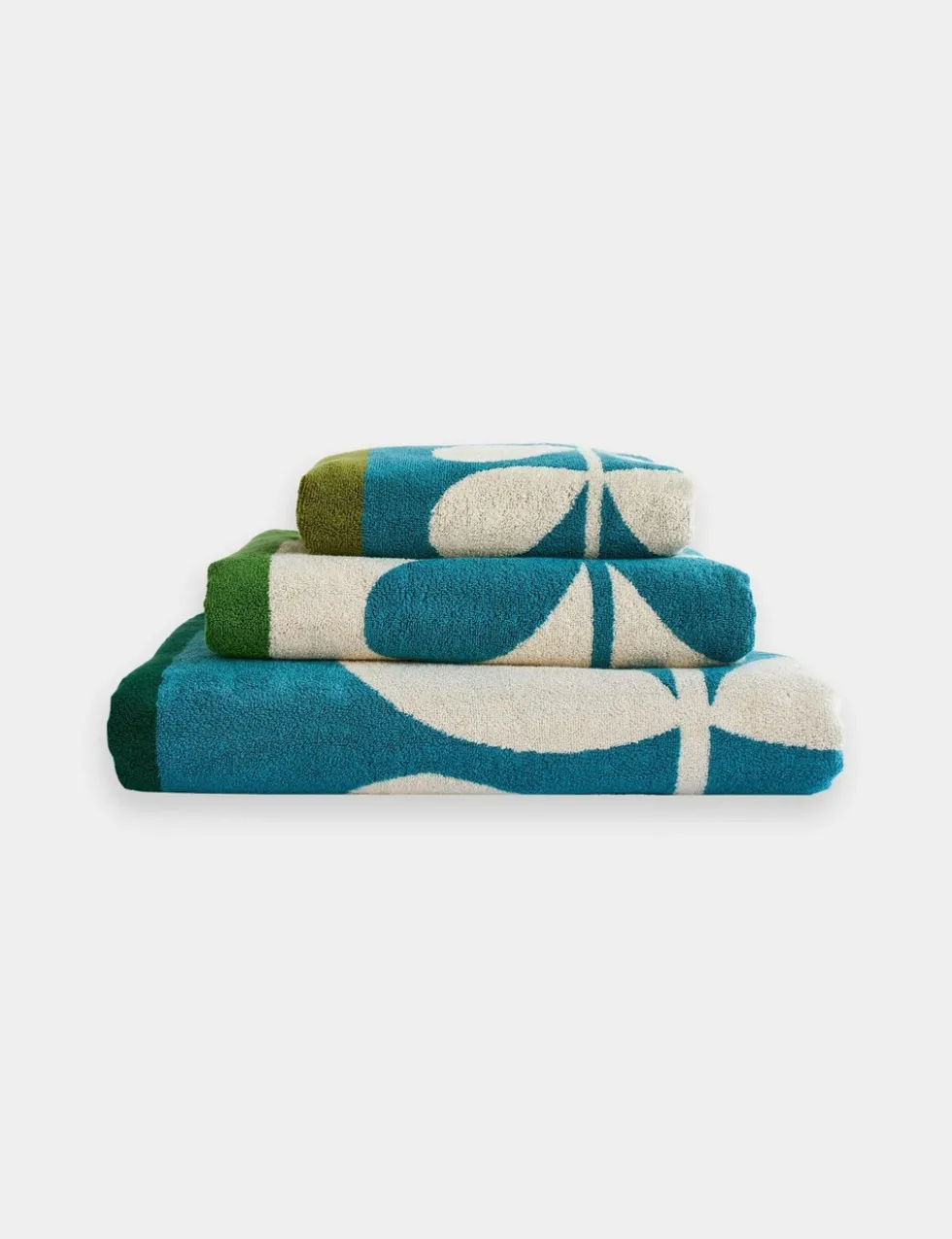 Pure Cotton Stem Check Towel