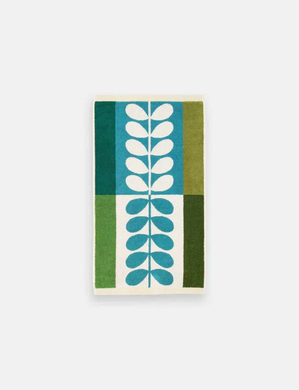 Pure Cotton Stem Check Towel
