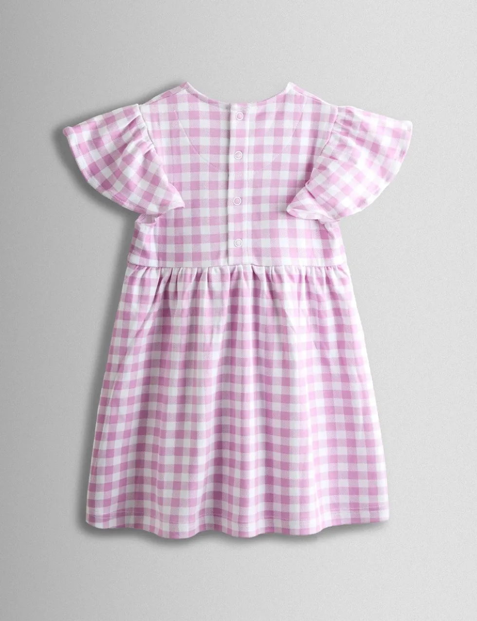 Pure Cotton Strawberry Applique Dress (6 Mths-7 Yrs)
