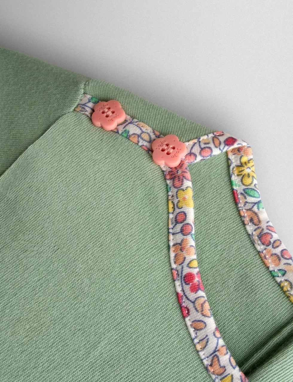 Pure Cotton Striped Cherry Top (6 Mths-7 Yrs)
