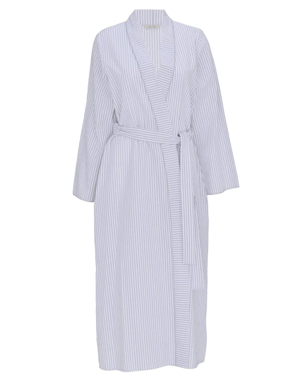 Pure Cotton Striped Dressing Gown