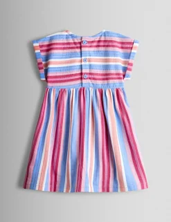 Pure Cotton Striped Dress (6 Mths-7 Yrs)