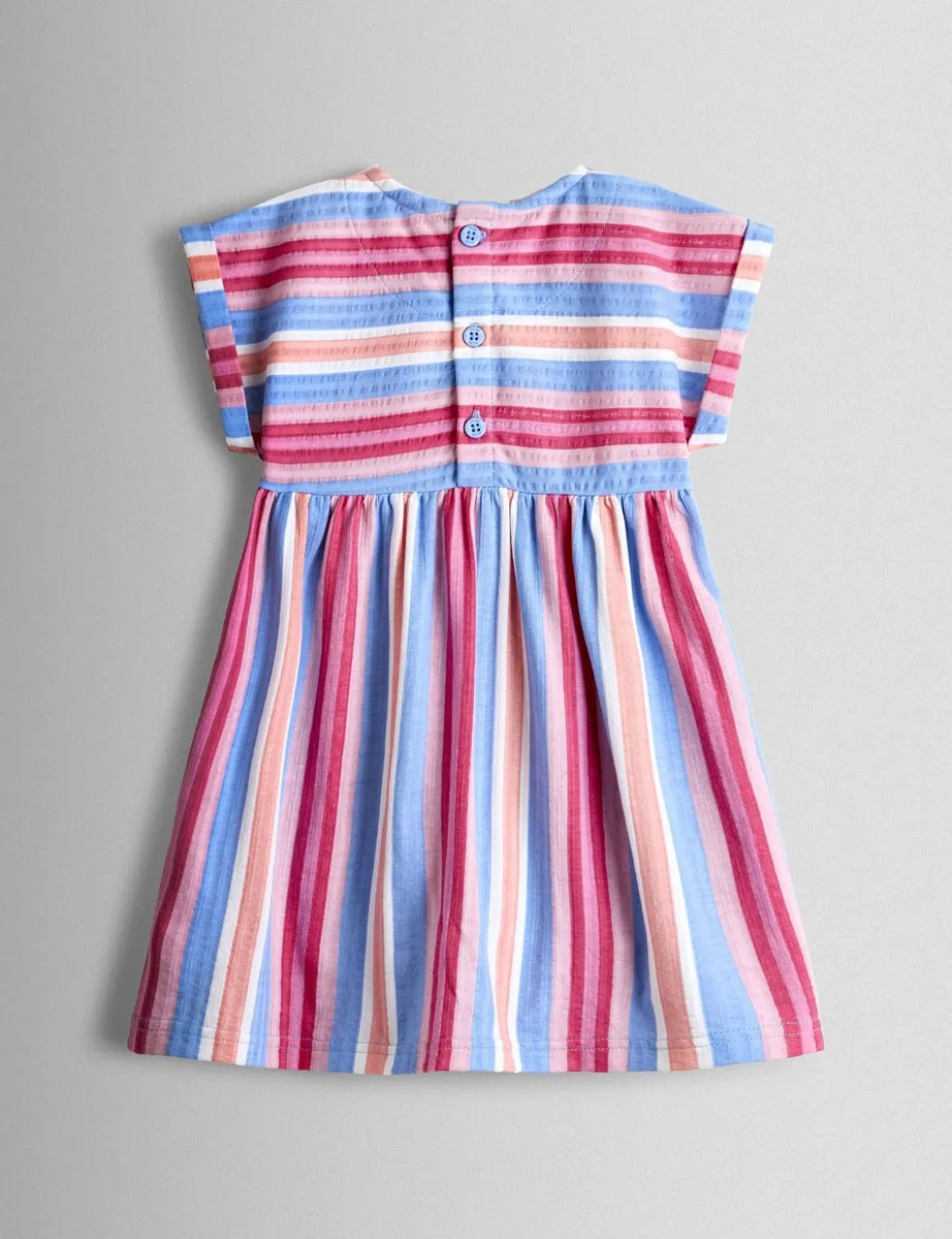 Pure Cotton Striped Dress (6 Mths-7 Yrs)