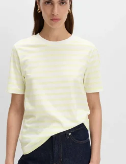 Pure Cotton Striped Everyday Fit T-Shirt