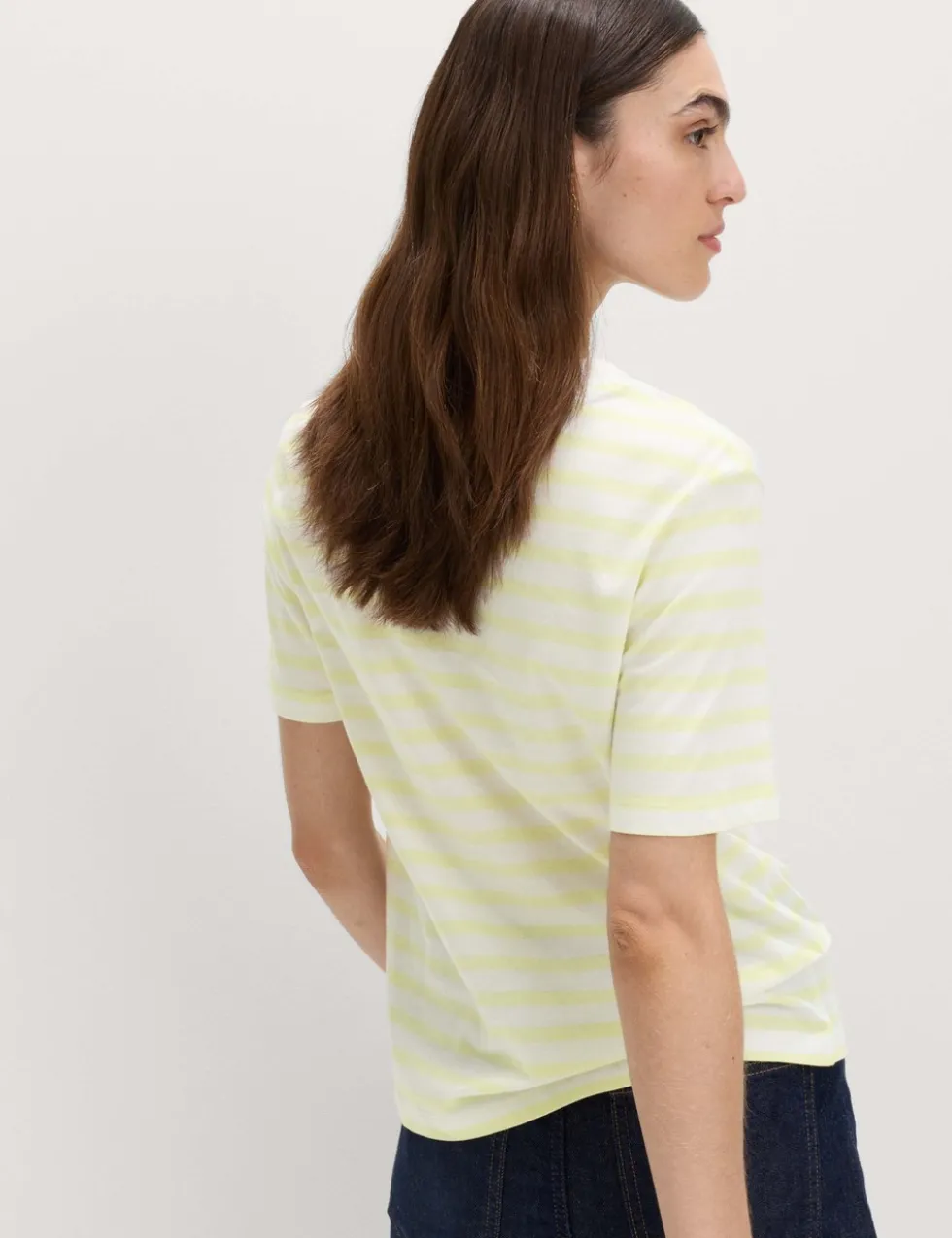 Pure Cotton Striped Everyday Fit T-Shirt