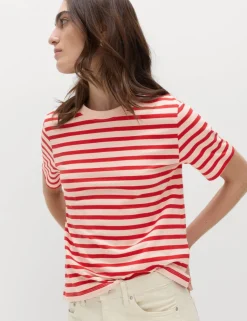 Pure Cotton Striped Everyday Fit T-Shirt