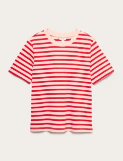 Pure Cotton Striped Everyday Fit T-Shirt