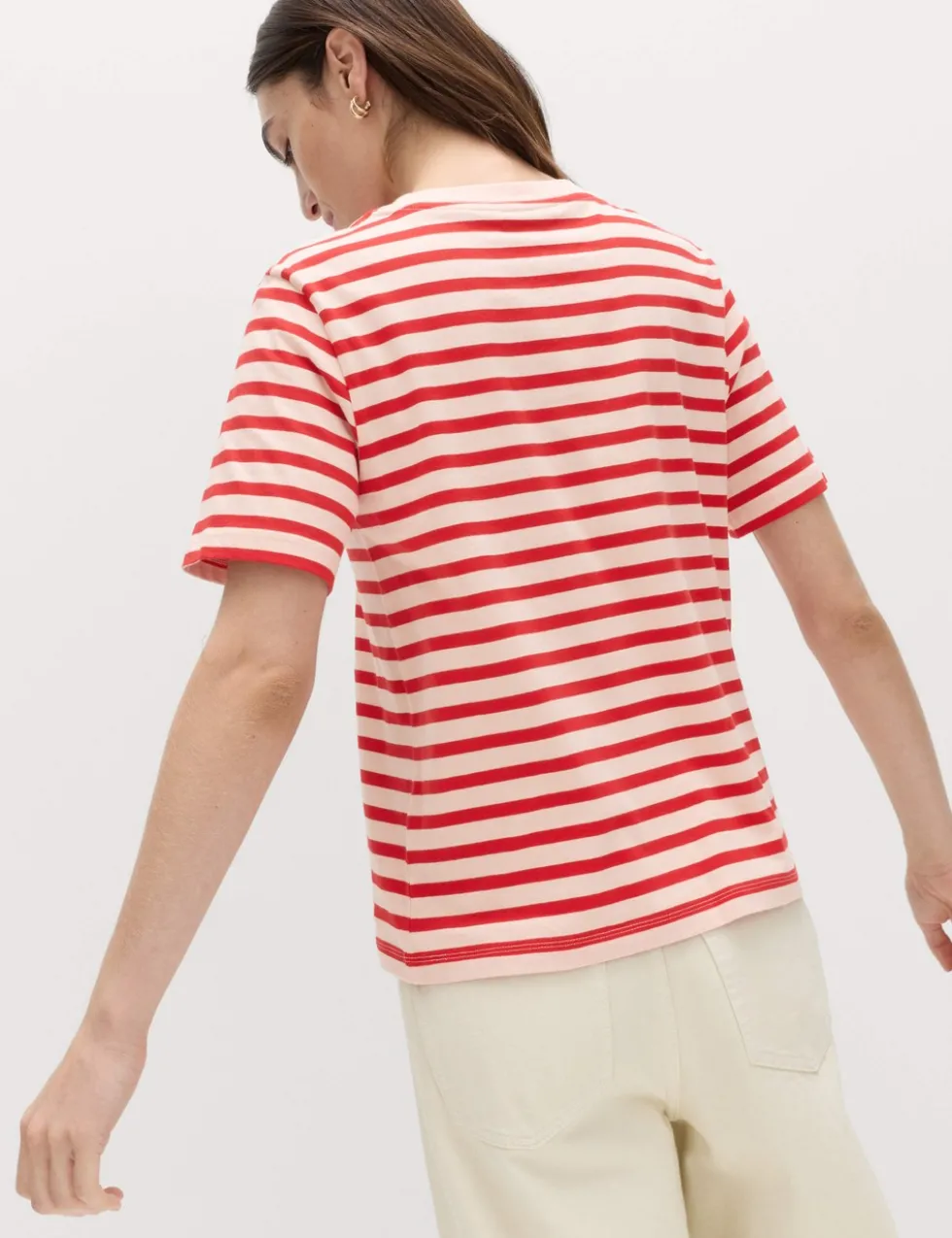 Pure Cotton Striped Everyday Fit T-Shirt