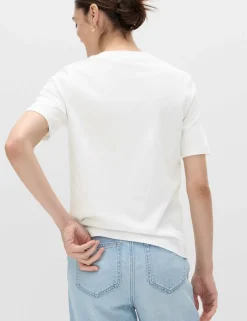 Pure Cotton Striped Everyday Fit T-Shirt