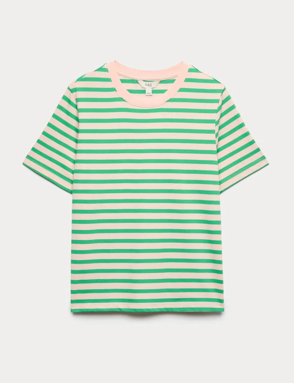 Pure Cotton Striped Everyday Fit T-Shirt