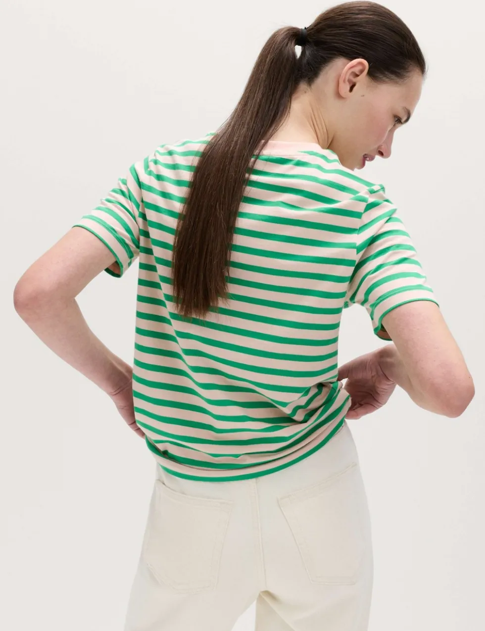 Pure Cotton Striped Everyday Fit T-Shirt
