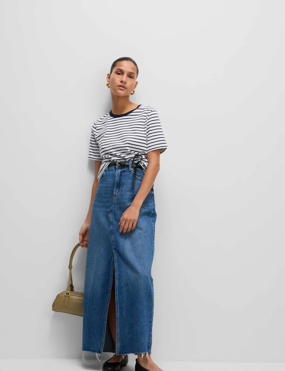 Pure Cotton Striped Everyday Fit T-Shirt