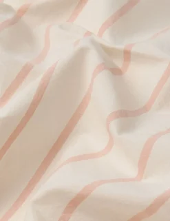Pure Cotton Striped Fitted Sheet
