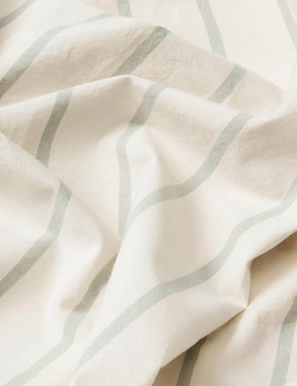 Pure Cotton Striped Flat Sheet