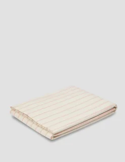 Pure Cotton Striped Flat Sheet