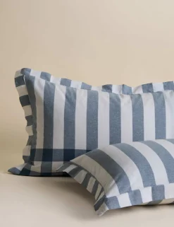 Pure Cotton Striped Gingham Bedding Set