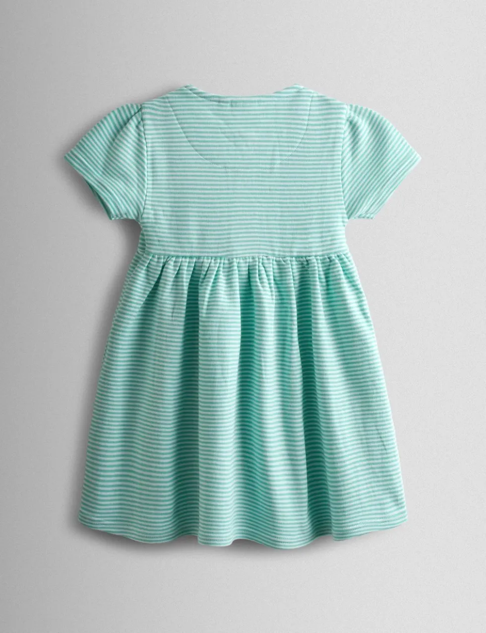 Pure Cotton Striped Giraffe Dress (6 Mths - 7 Yrs)