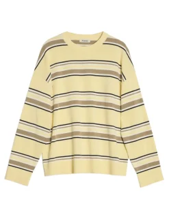 Pure Cotton Striped Jumper