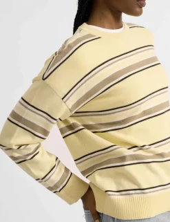 Pure Cotton Striped Jumper